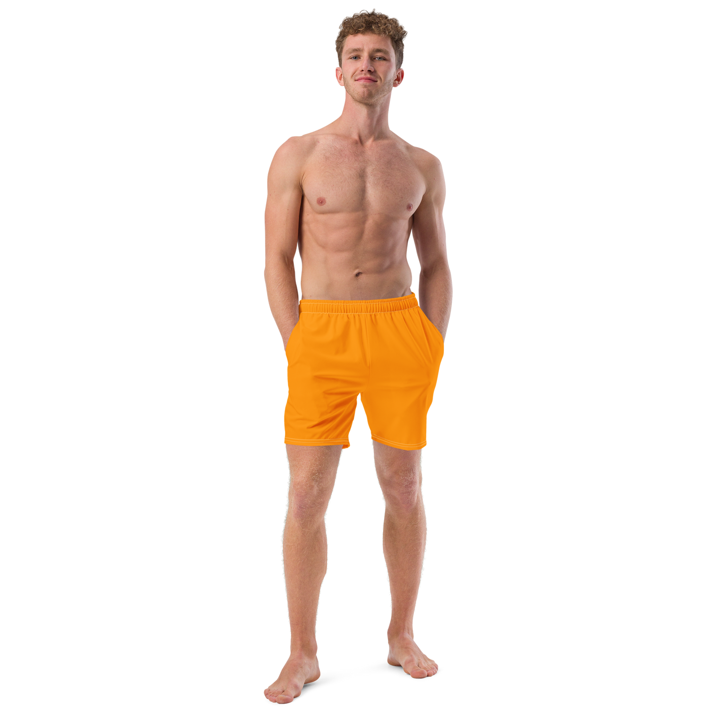 Sea Buckthorn Orange Swim Trunks