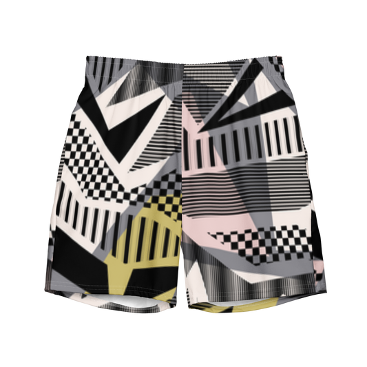 Uptown Funk Print Swim Trunks