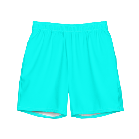 Turquoise Swim Trunks