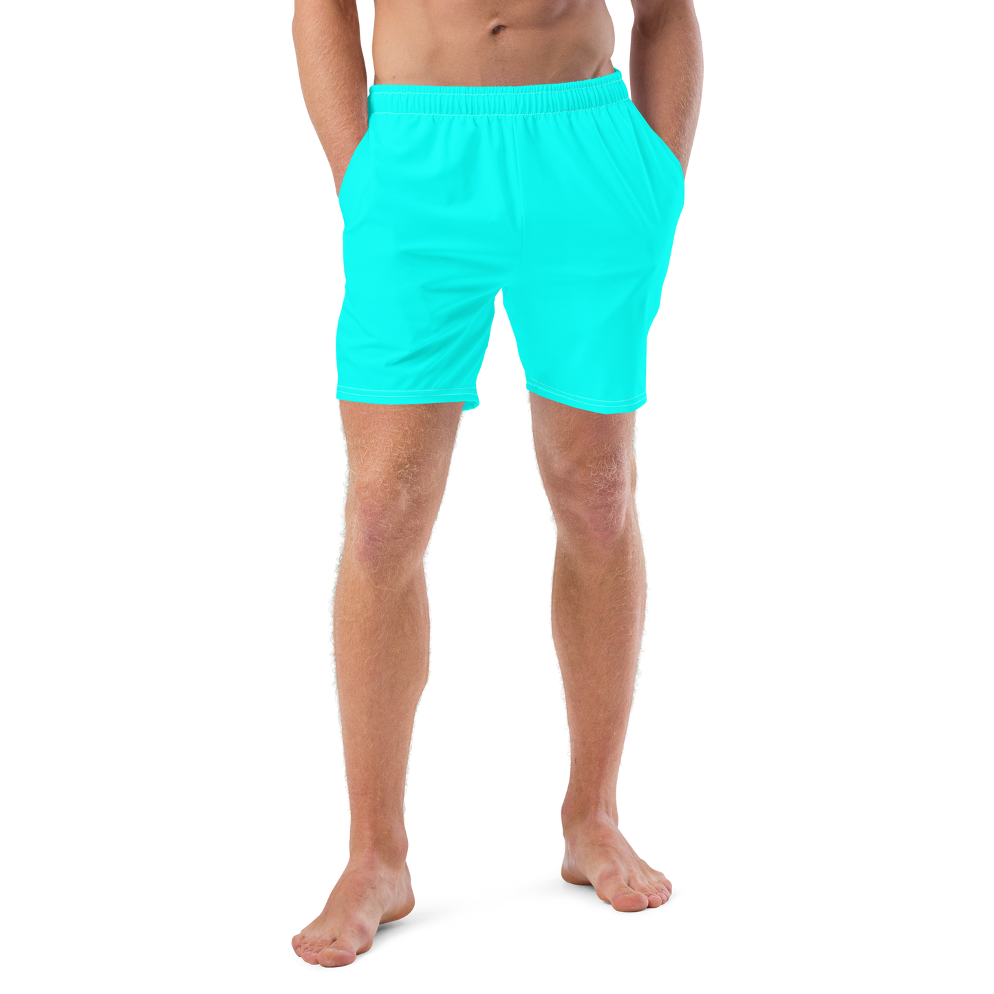 Turquoise Swim Trunks