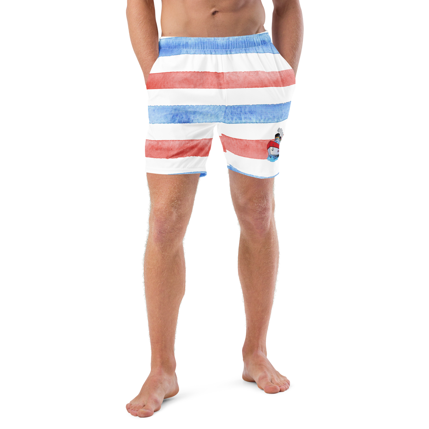 Tug Boat Swim Trunks