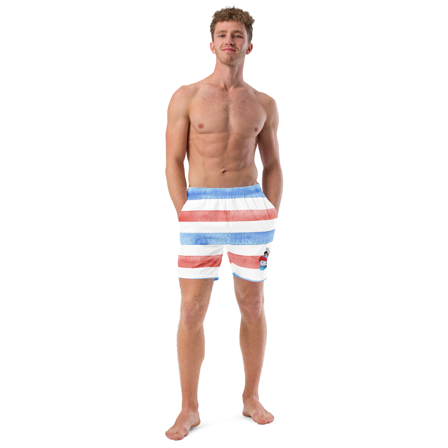 Tug Boat Swim Trunks