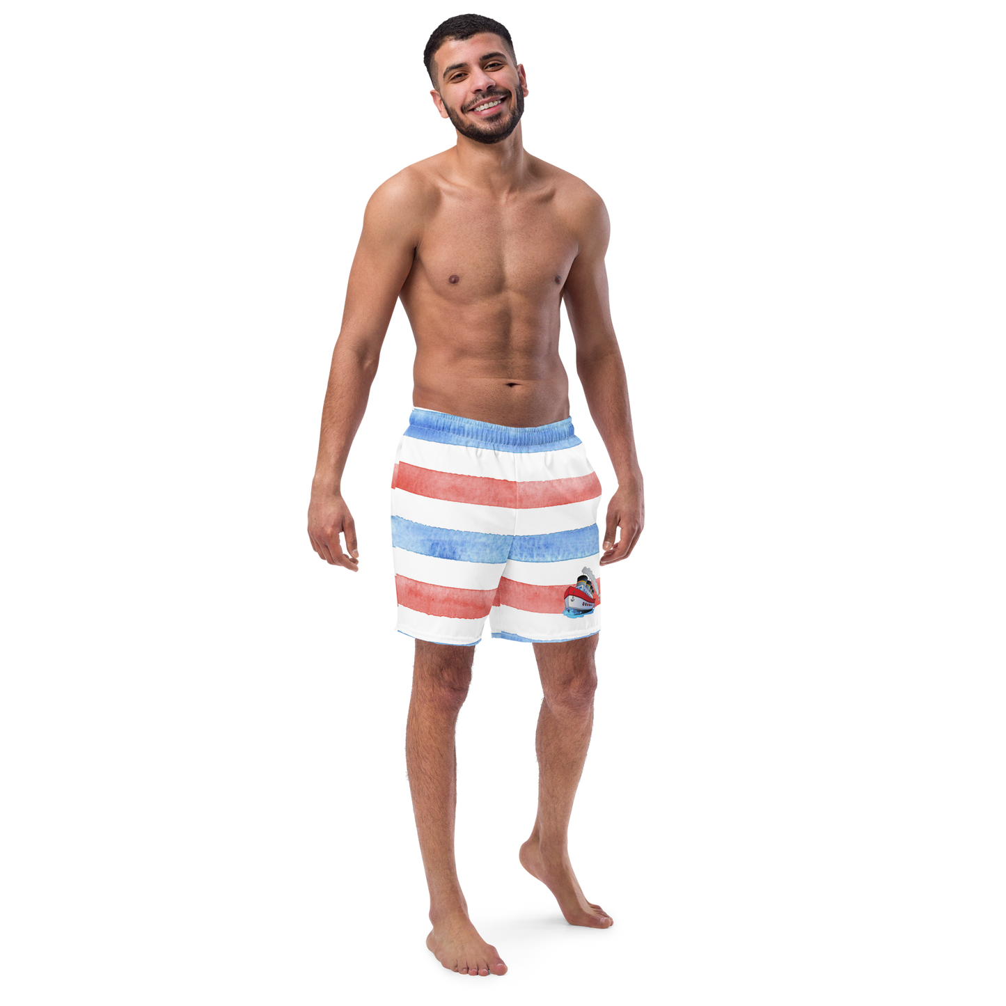 Tug Boat Swim Trunks