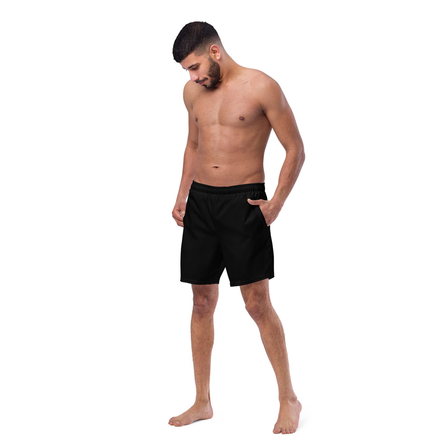 Black Swim Trunks