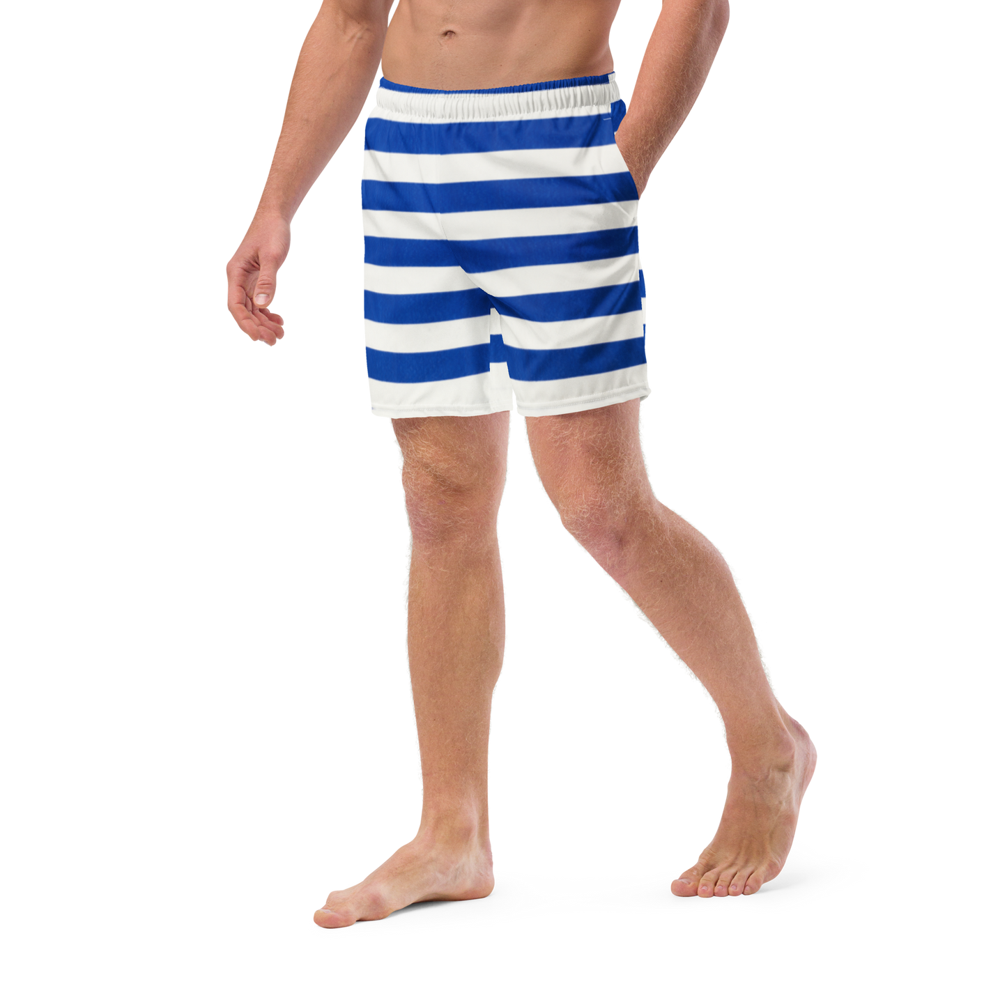 Nautical Stripes Swim Trunks