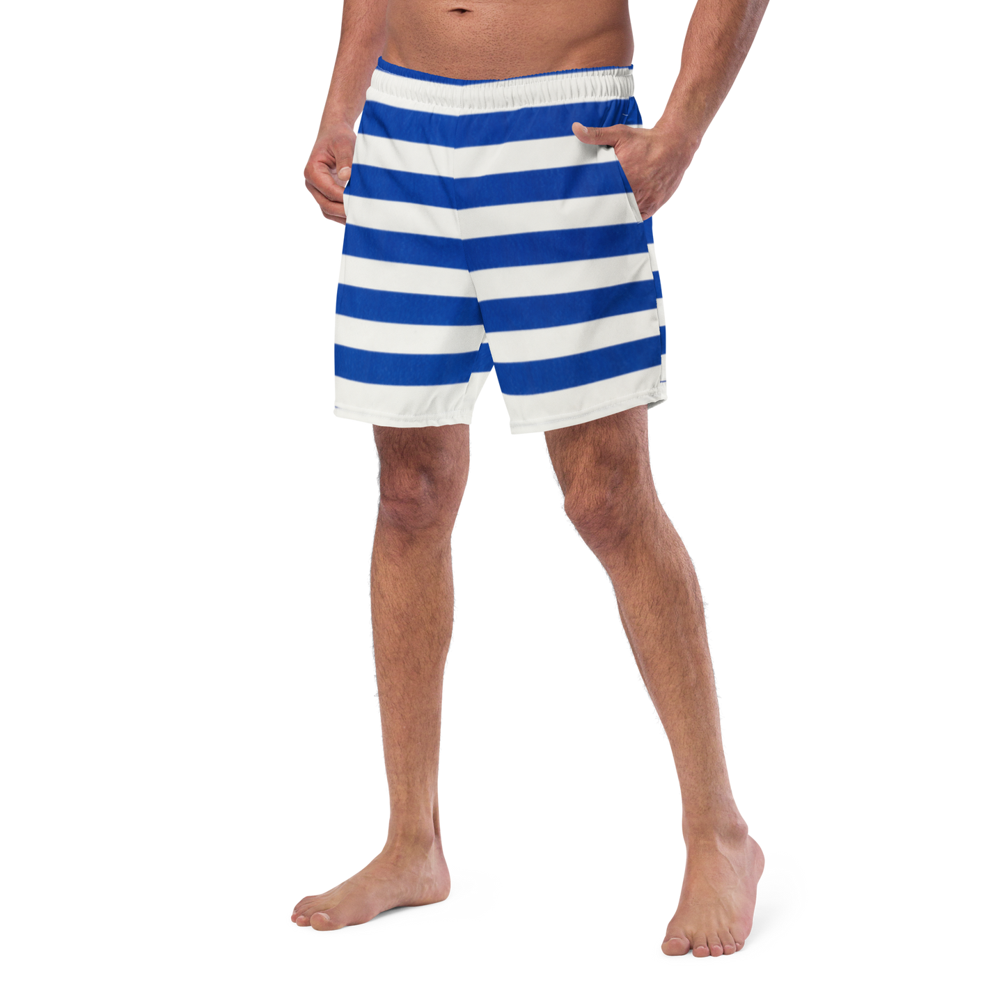 Nautical Stripes Swim Trunks