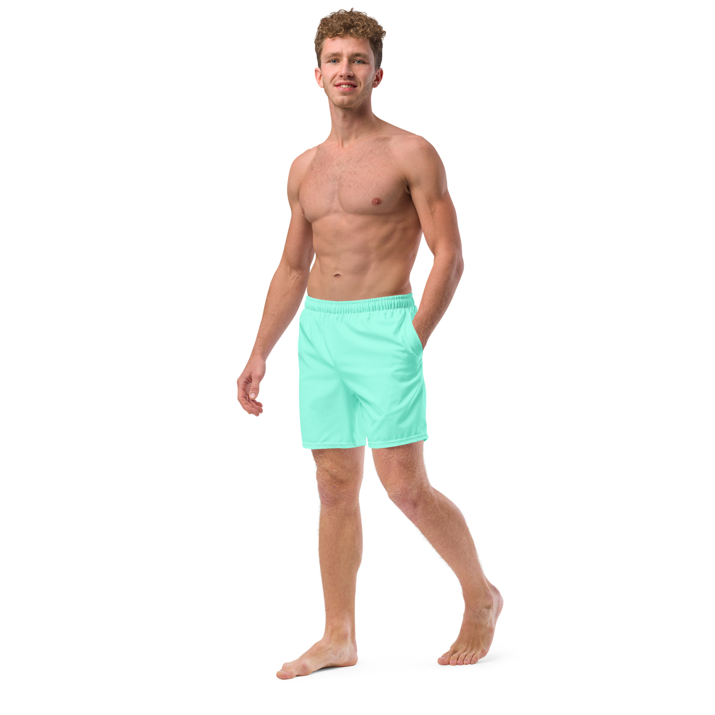 Minty Swim Trunks