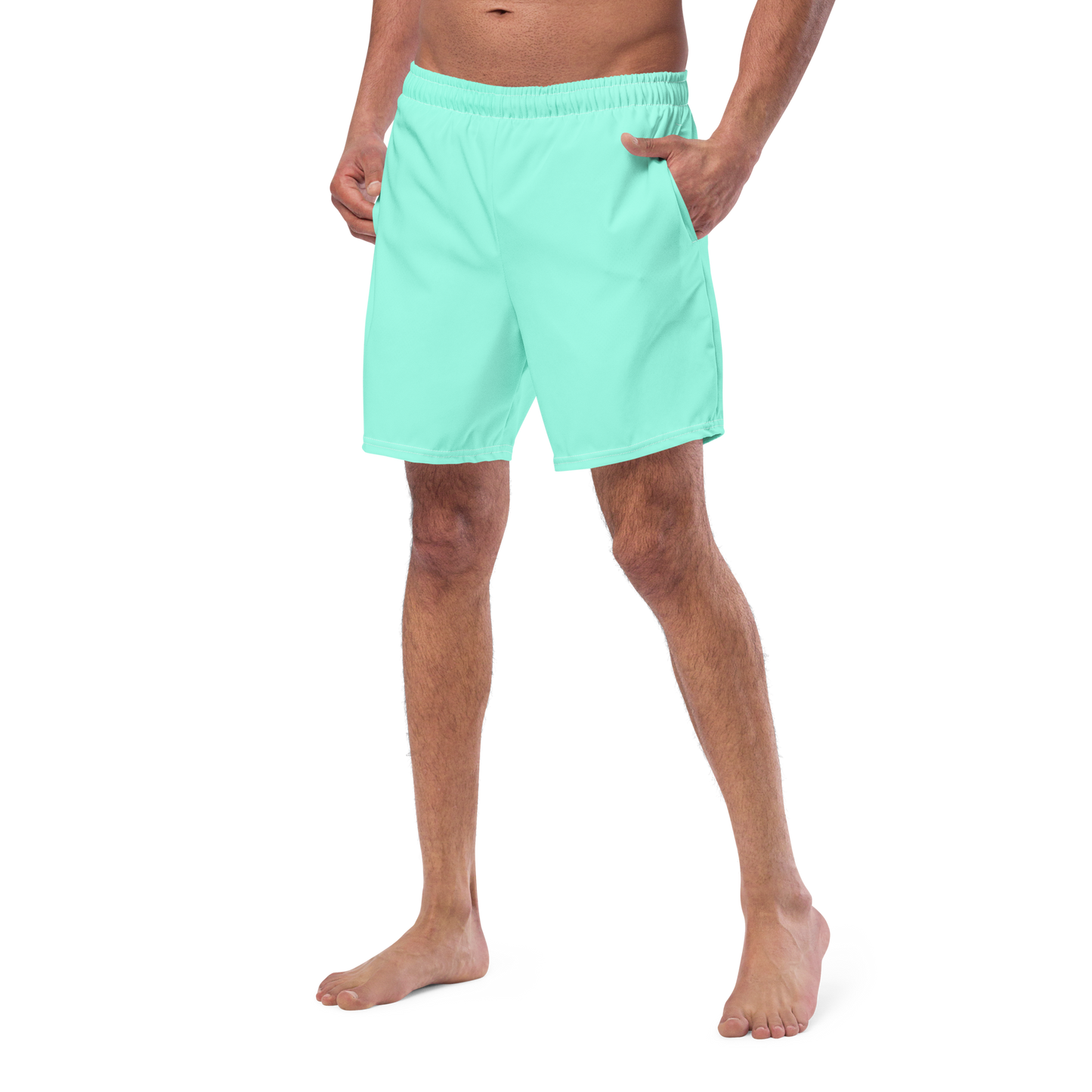 Minty Swim Trunks