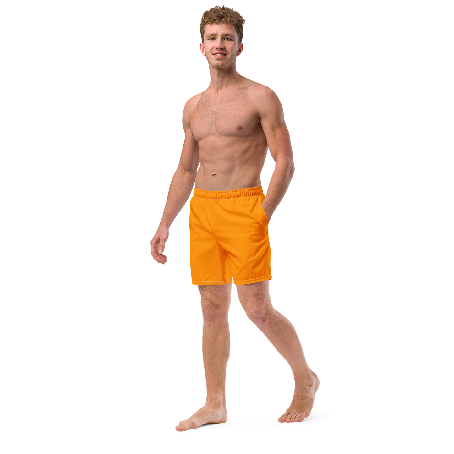 Sea Buckthorn Orange Swim Trunks