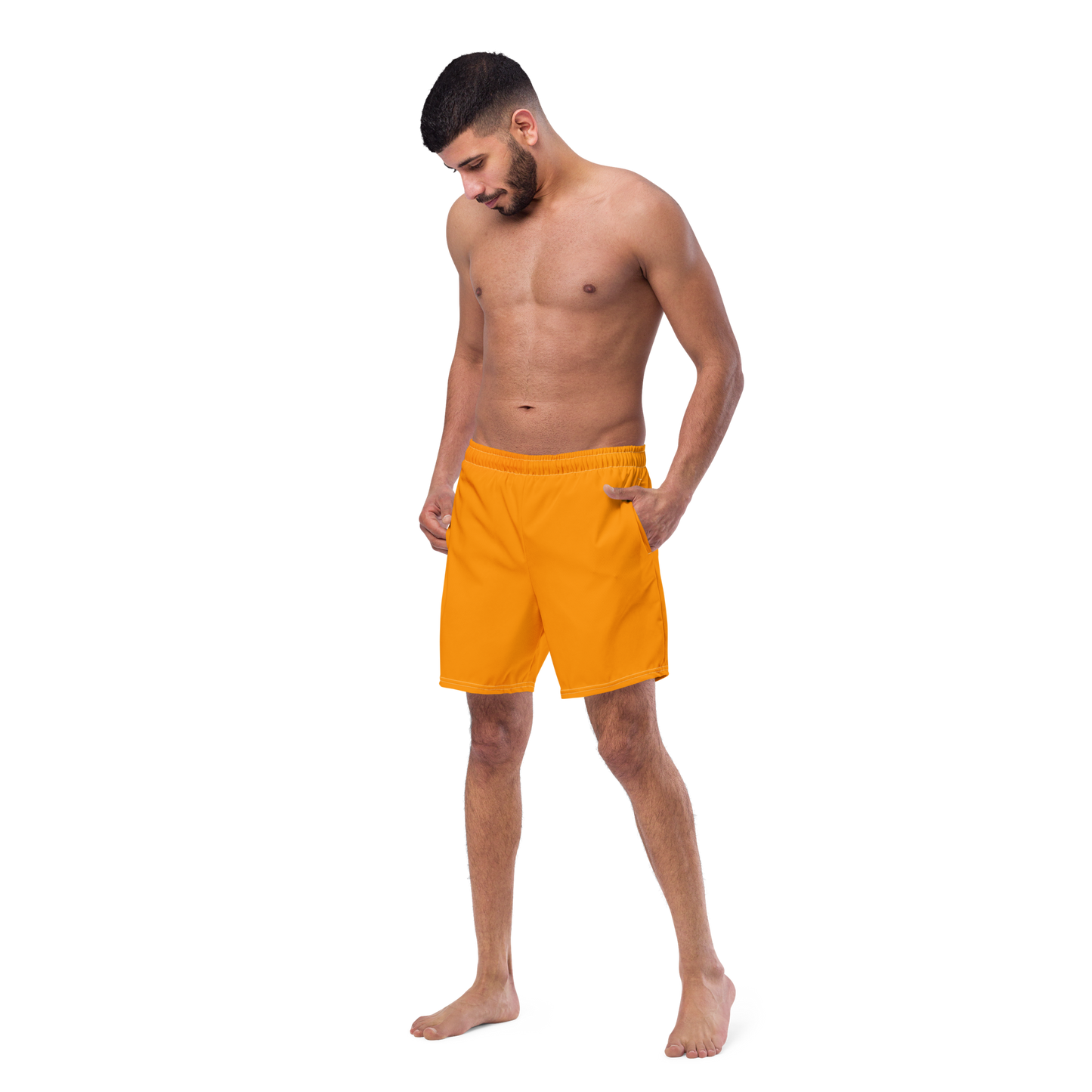 Sea Buckthorn Orange Swim Trunks