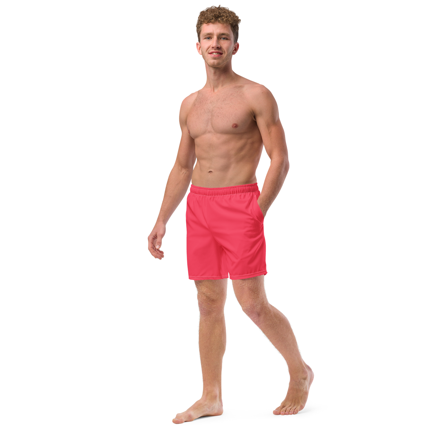 Cherry Popsicle Swim Trunks