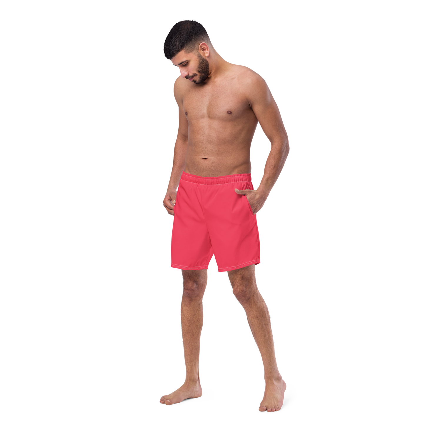 Cherry Popsicle Swim Trunks