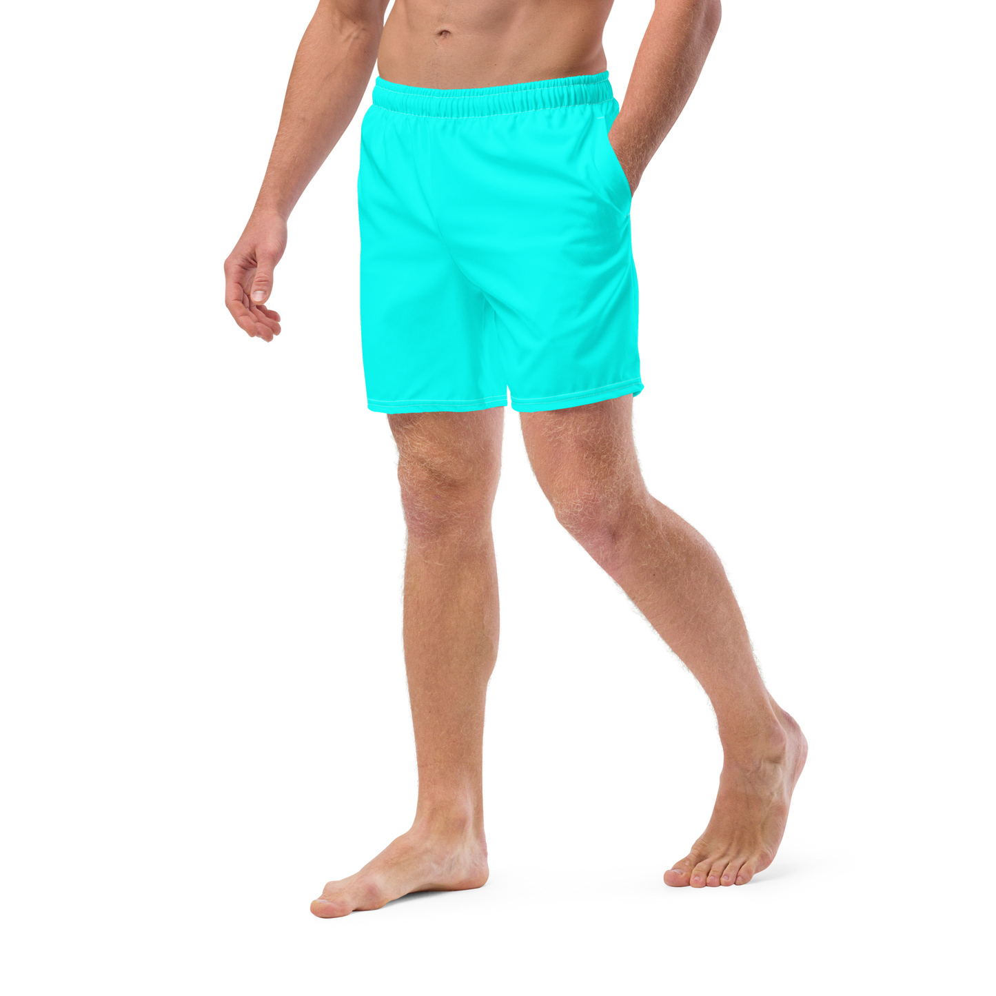 Turquoise Swim Trunks