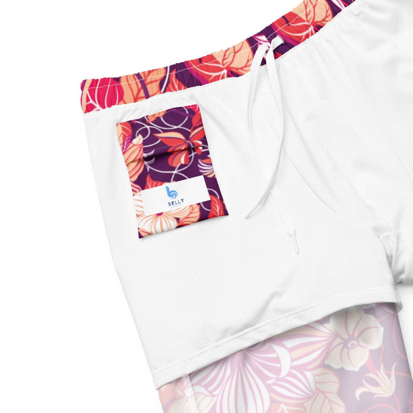 Wildflowers Print Swim Trunks