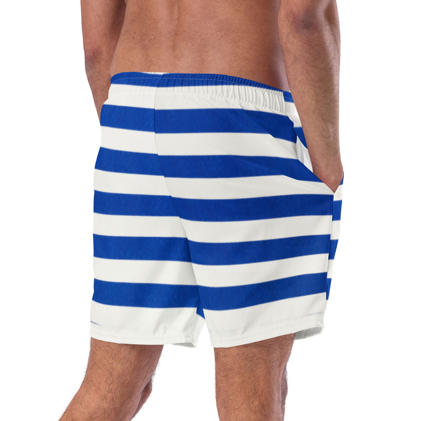 Nautical Stripes Swim Trunks