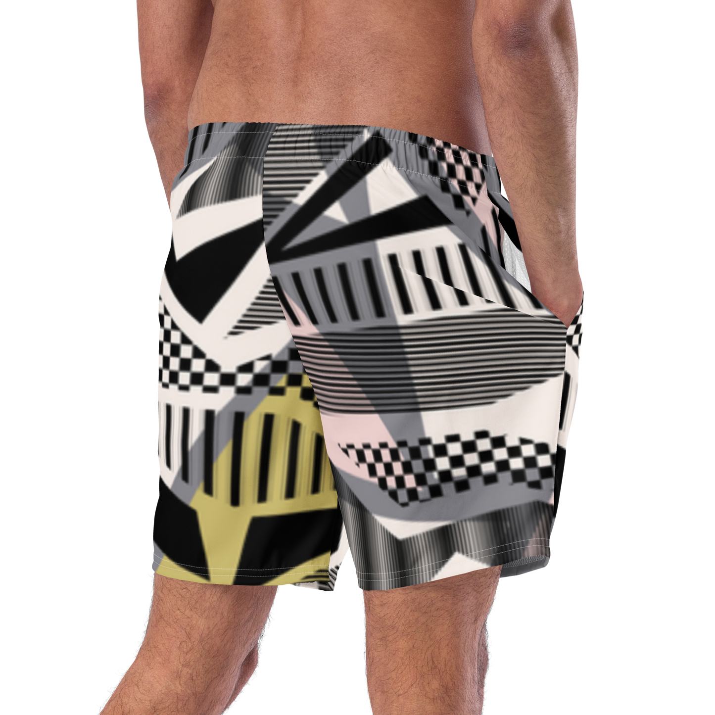 Uptown Funk Print Swim Trunks