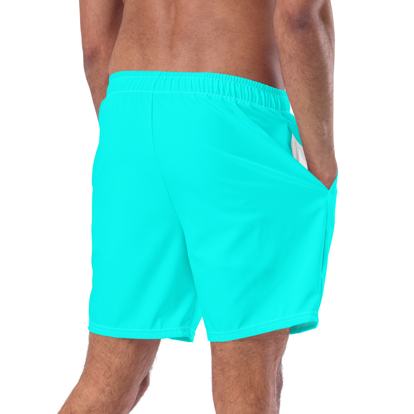 Turquoise Swim Trunks