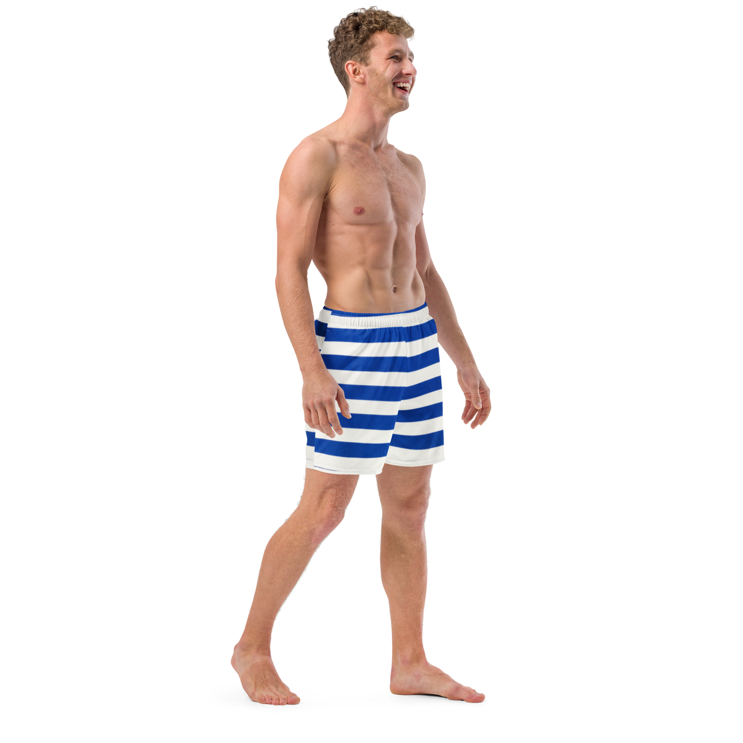 Maillot de bain à rayures nautiques