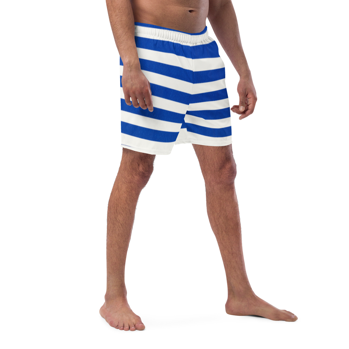 Nautical Stripes Swim Trunks