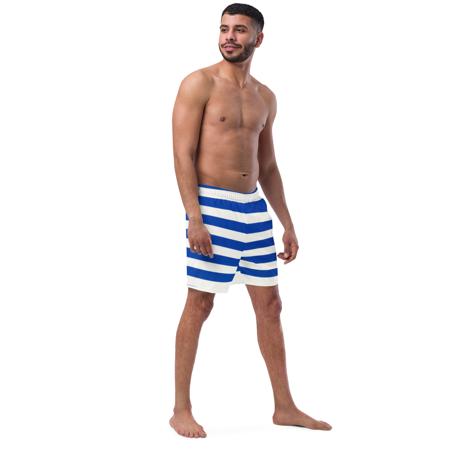 Nautical Stripes Swim Trunks