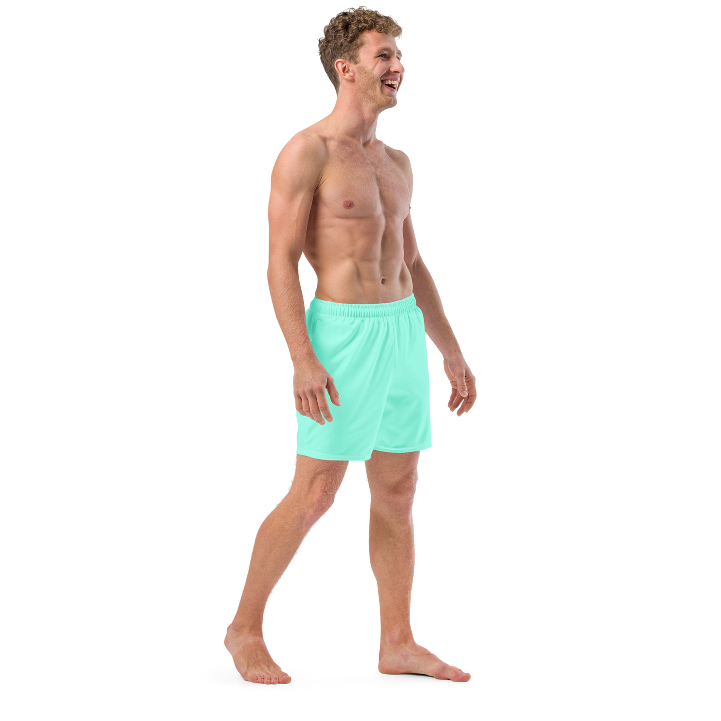 Minty Swim Trunks