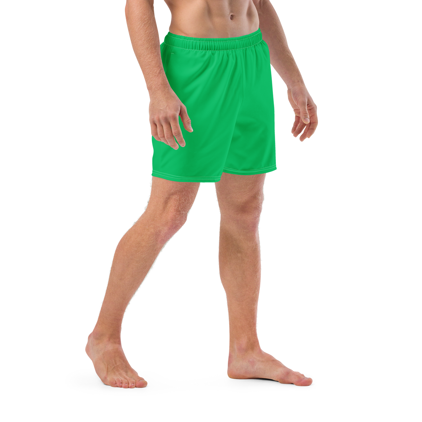 Coral Green Swim Trunks