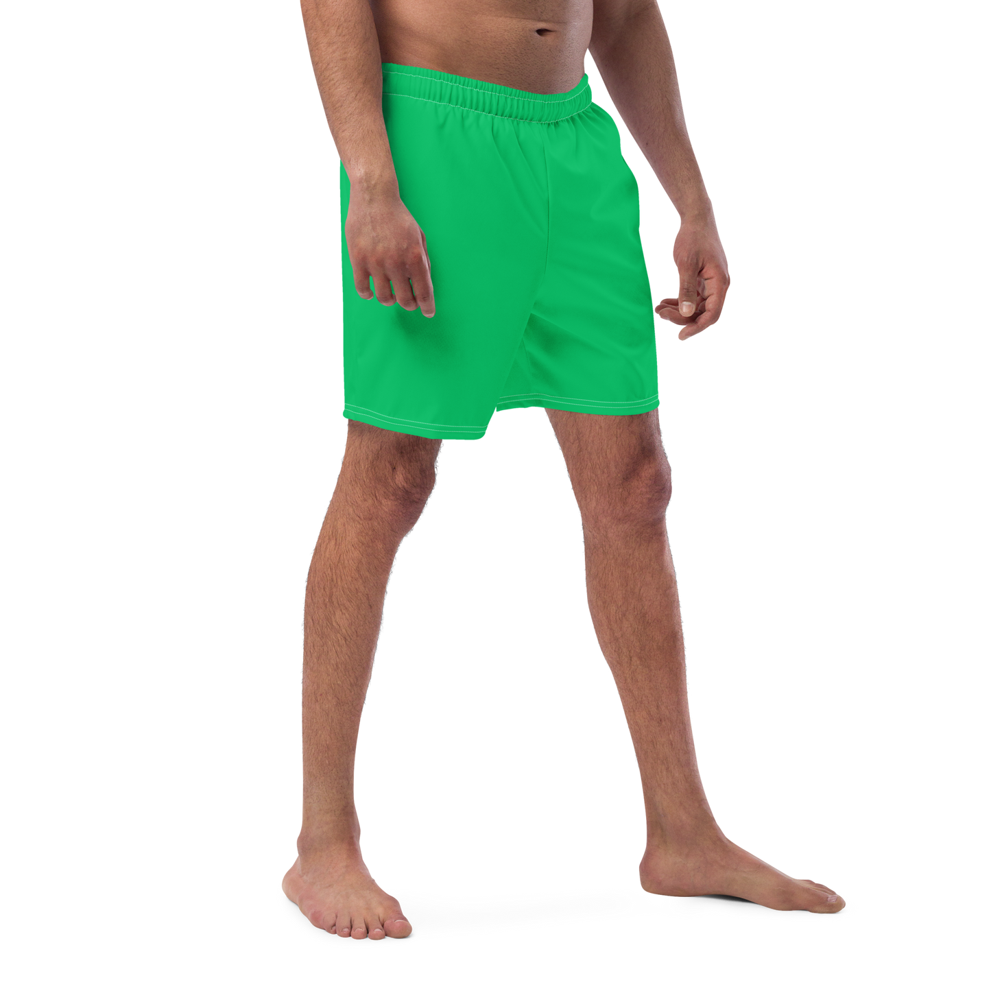 Coral Green Swim Trunks