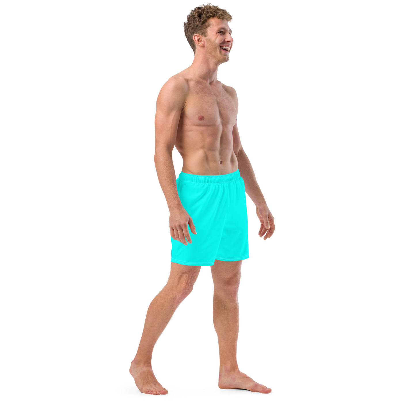 Turquoise Swim Trunks