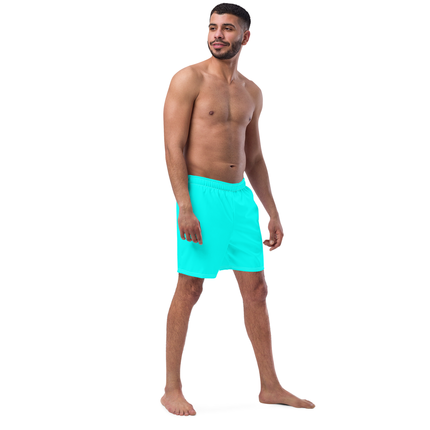 Turquoise Swim Trunks