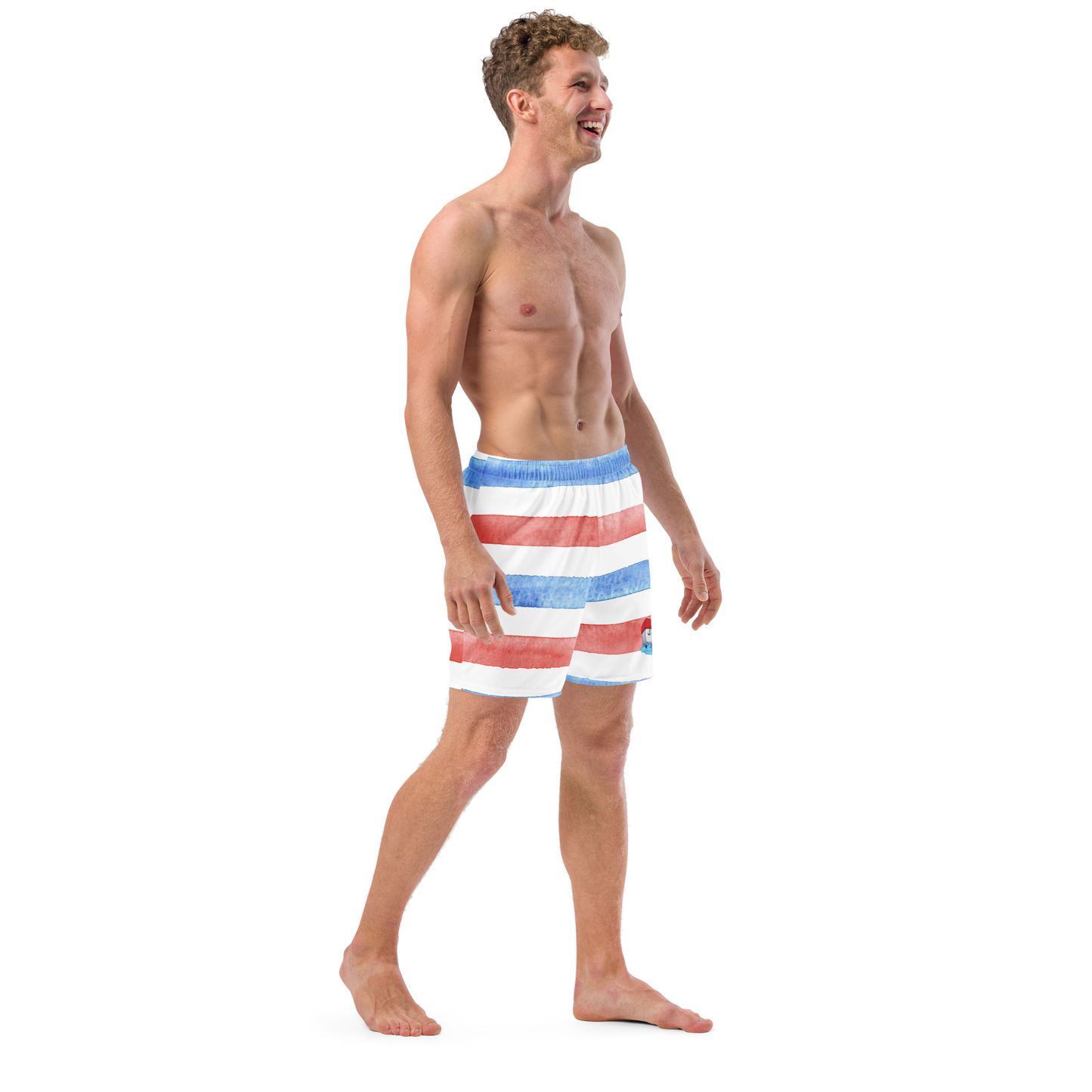 Tug Boat Swim Trunks