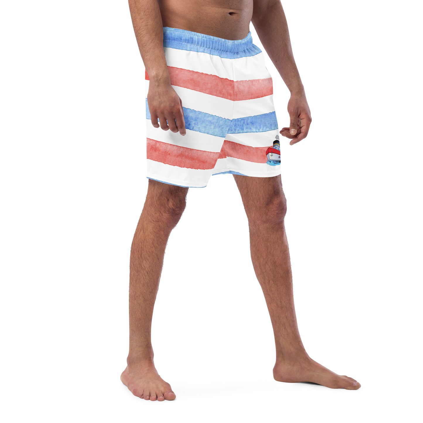 Tug Boat Swim Trunks