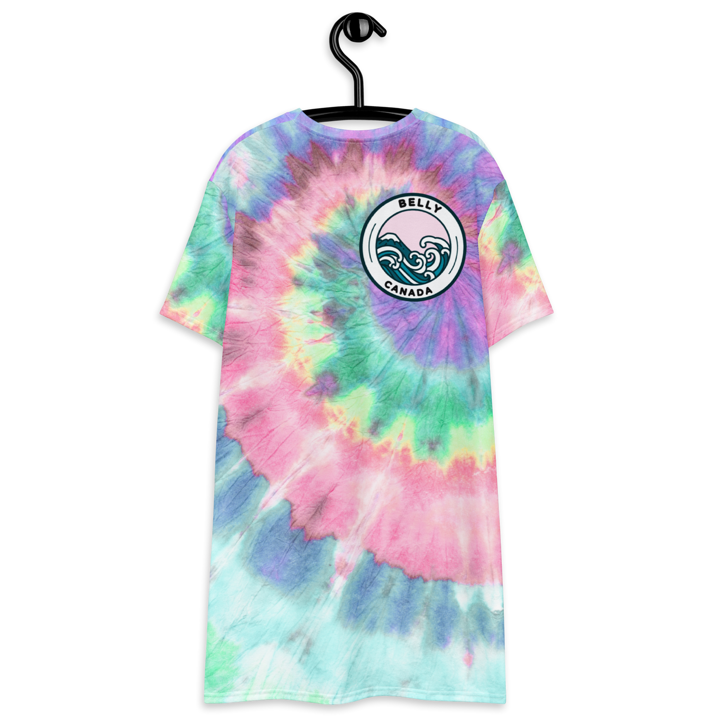 Women's Tie-Dye T-Shirt Dress