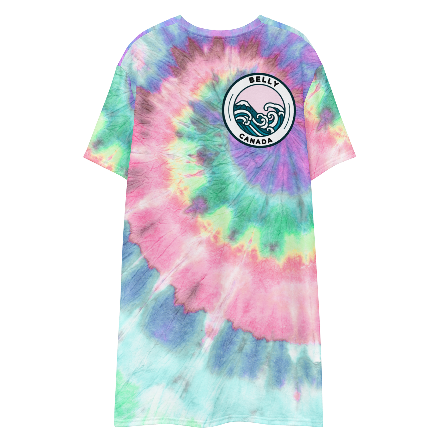 Women's Tie-Dye T-Shirt Dress