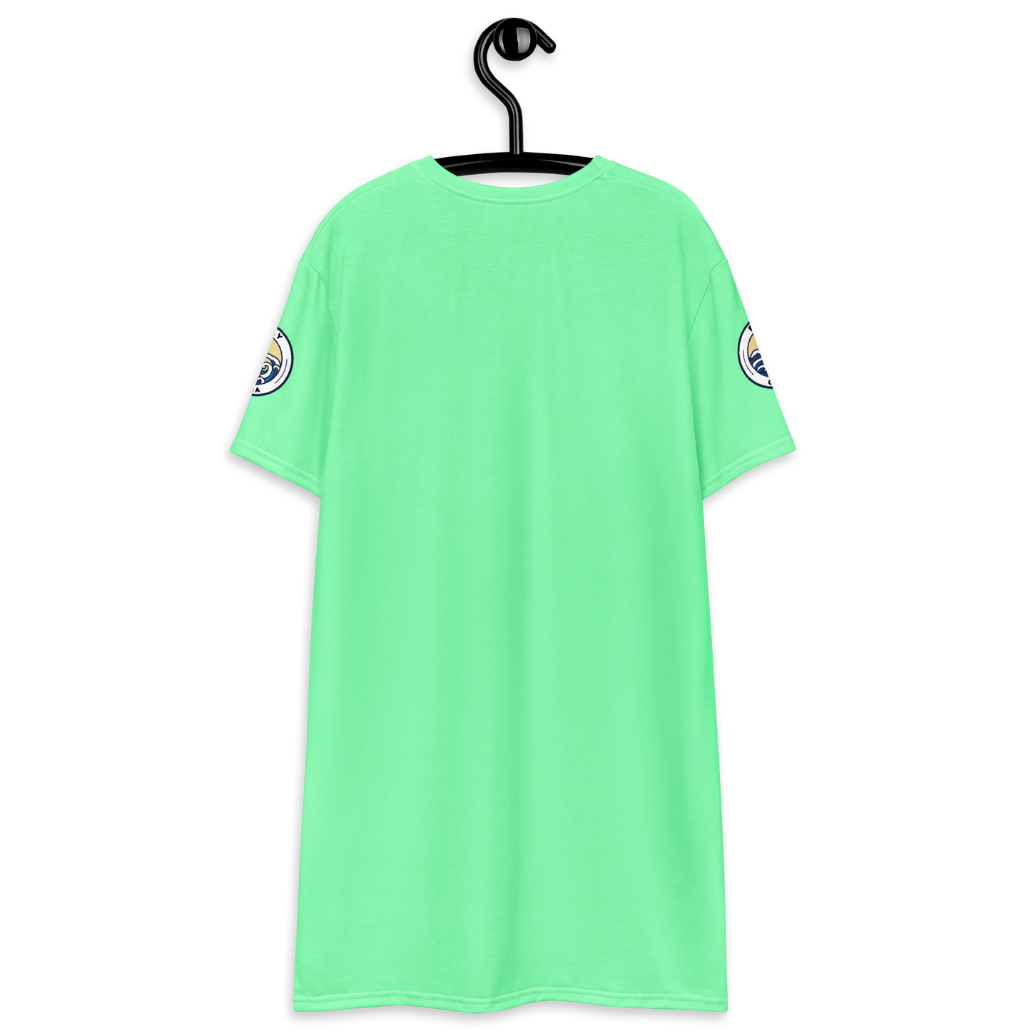 Women's flʊəresənt green T-Shirt Dress