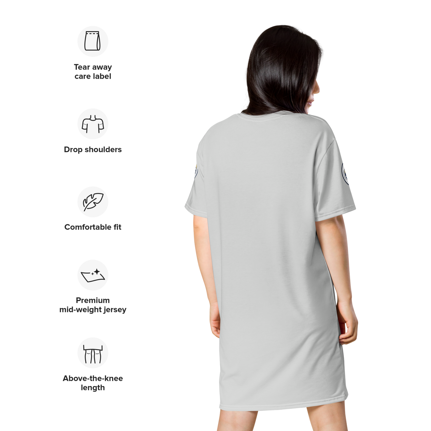 Women's gr(a/e)ystone T-Shirt Dress