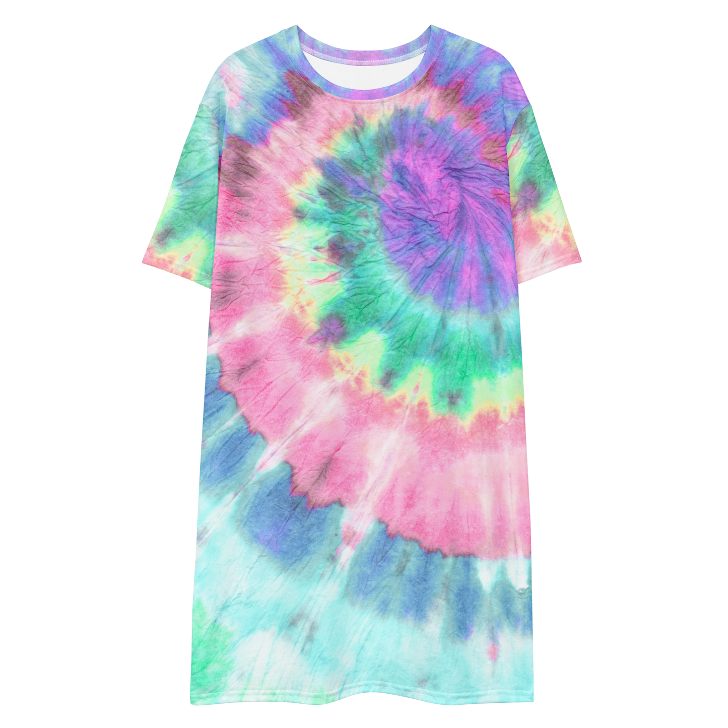 Women's Tie-Dye T-Shirt Dress