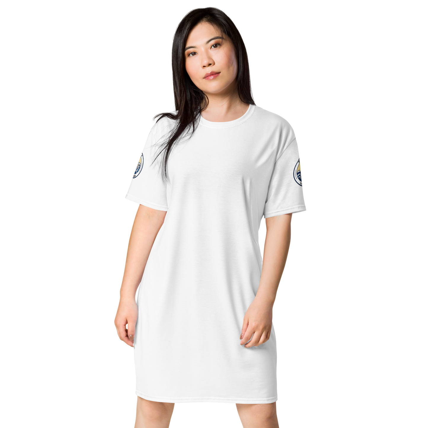 Women's "Cool" Print T-Shirt Dress