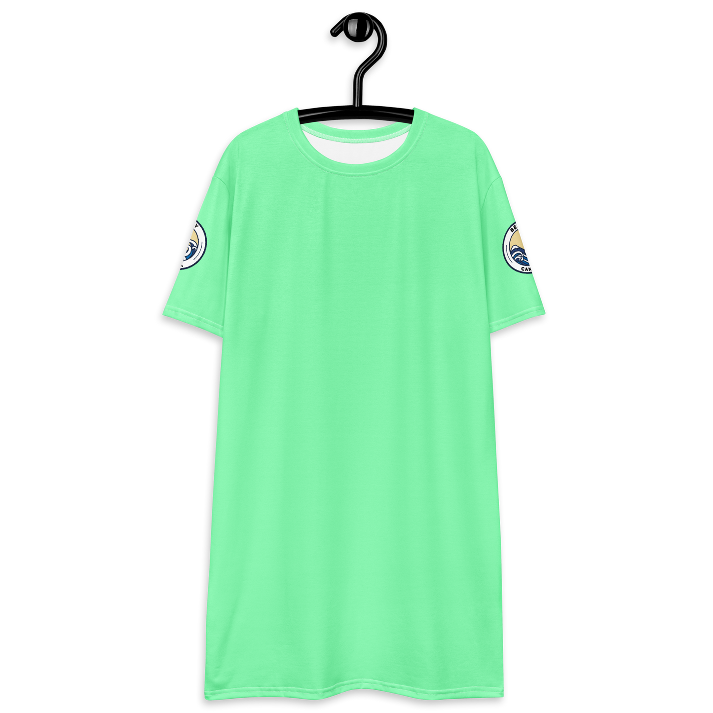 Women's flʊəresənt green T-Shirt Dress