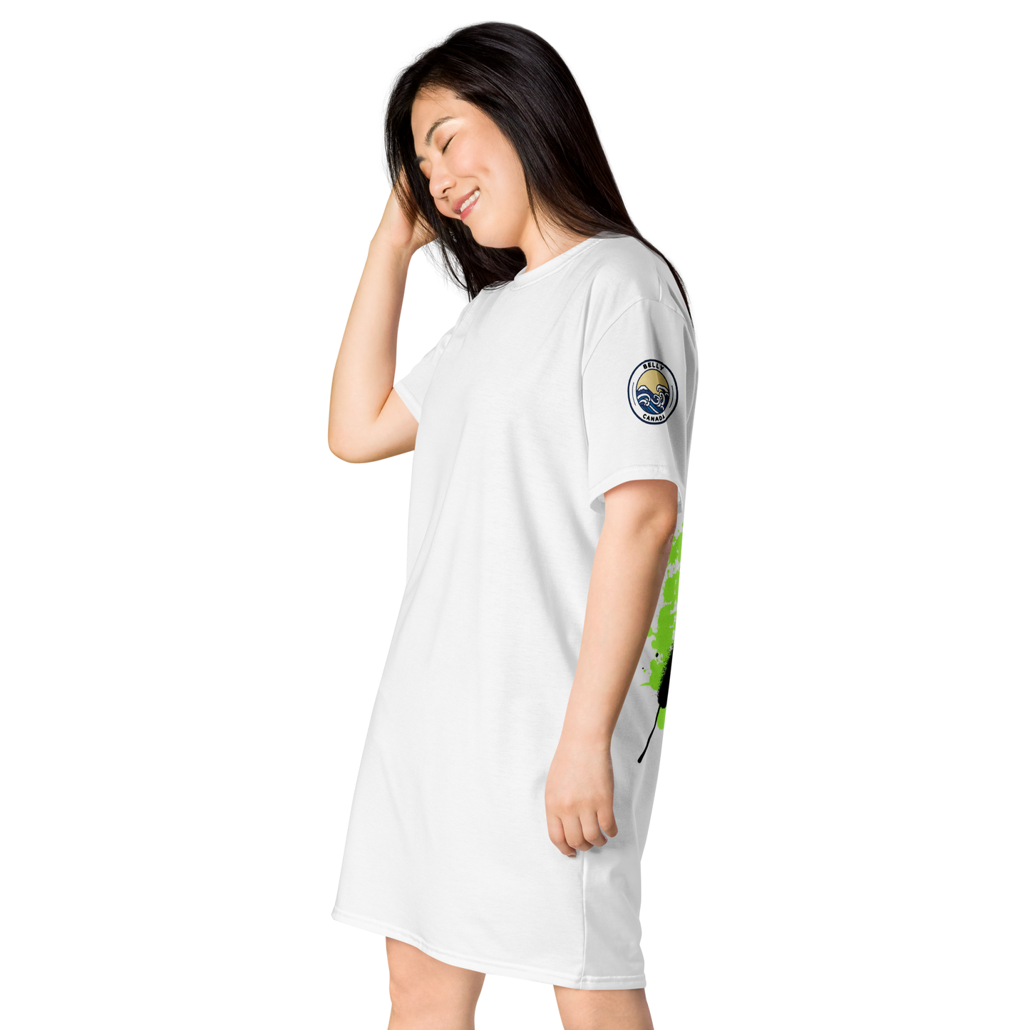 Women's "Cool" Print T-Shirt Dress