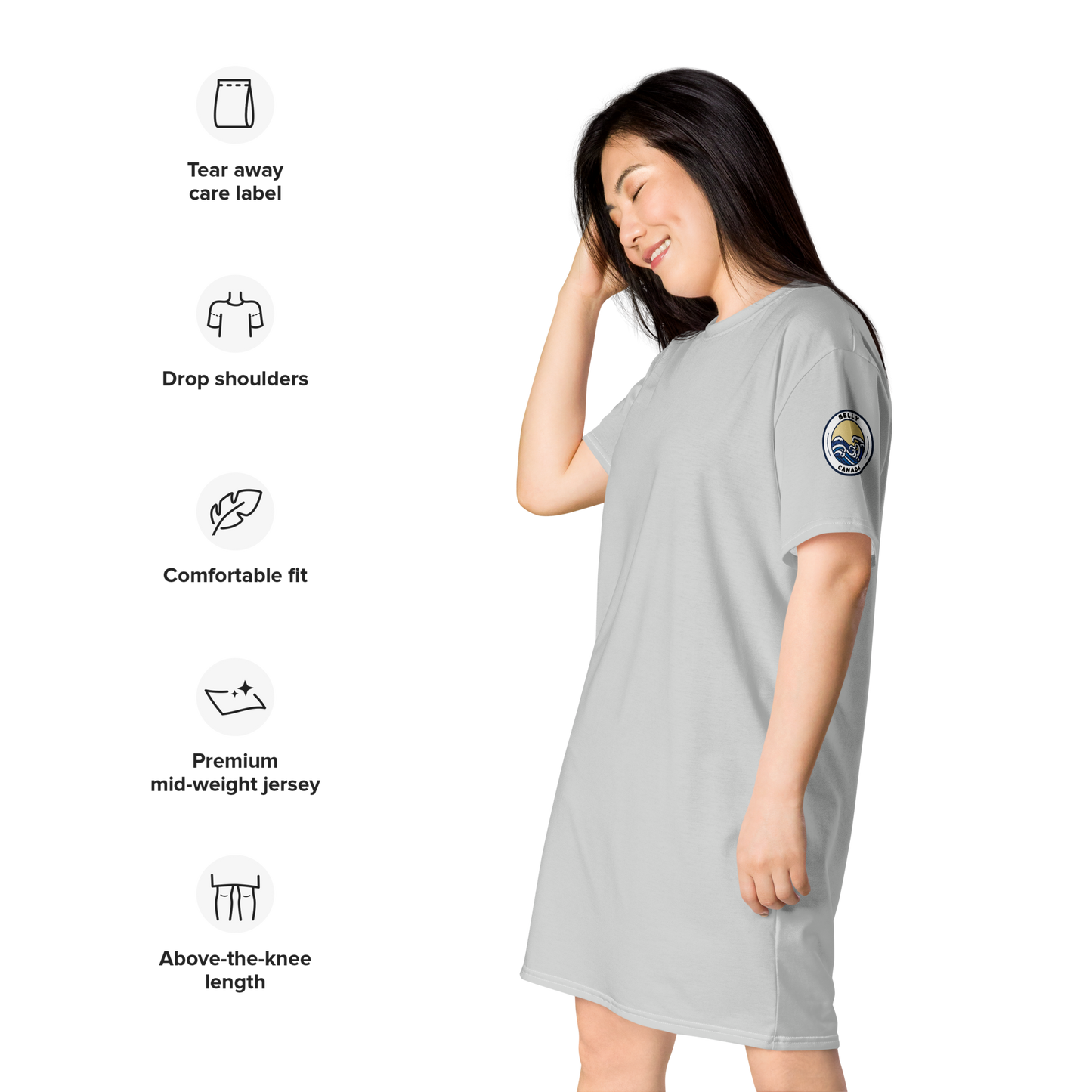 Women's gr(a/e)ystone T-Shirt Dress