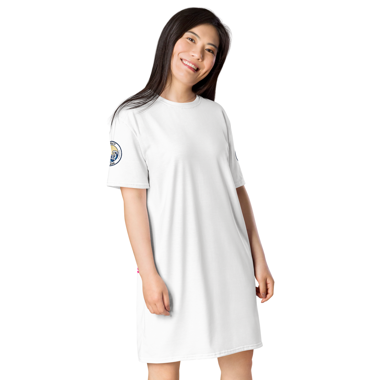 Women's "Cool" Print T-Shirt Dress