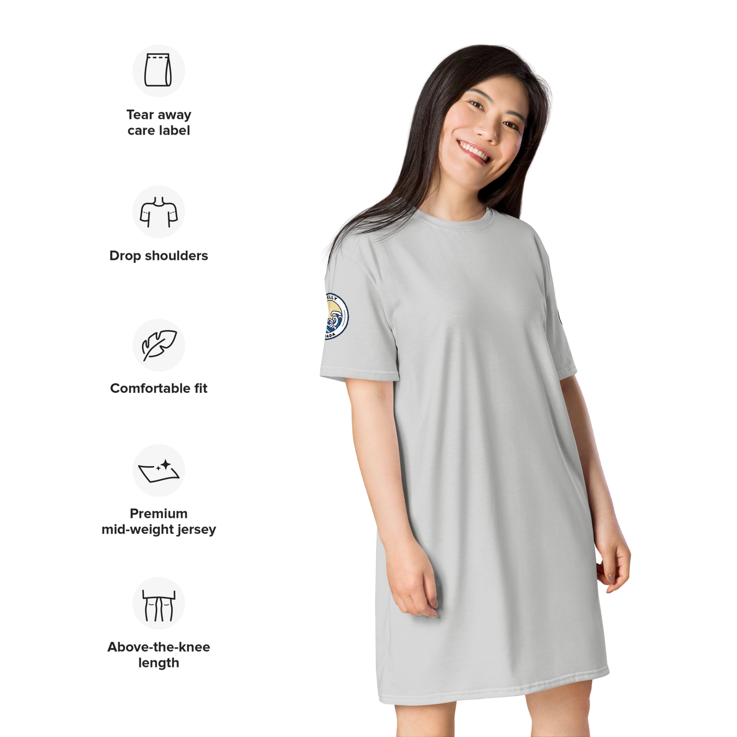 Women's gr(a/e)ystone T-Shirt Dress