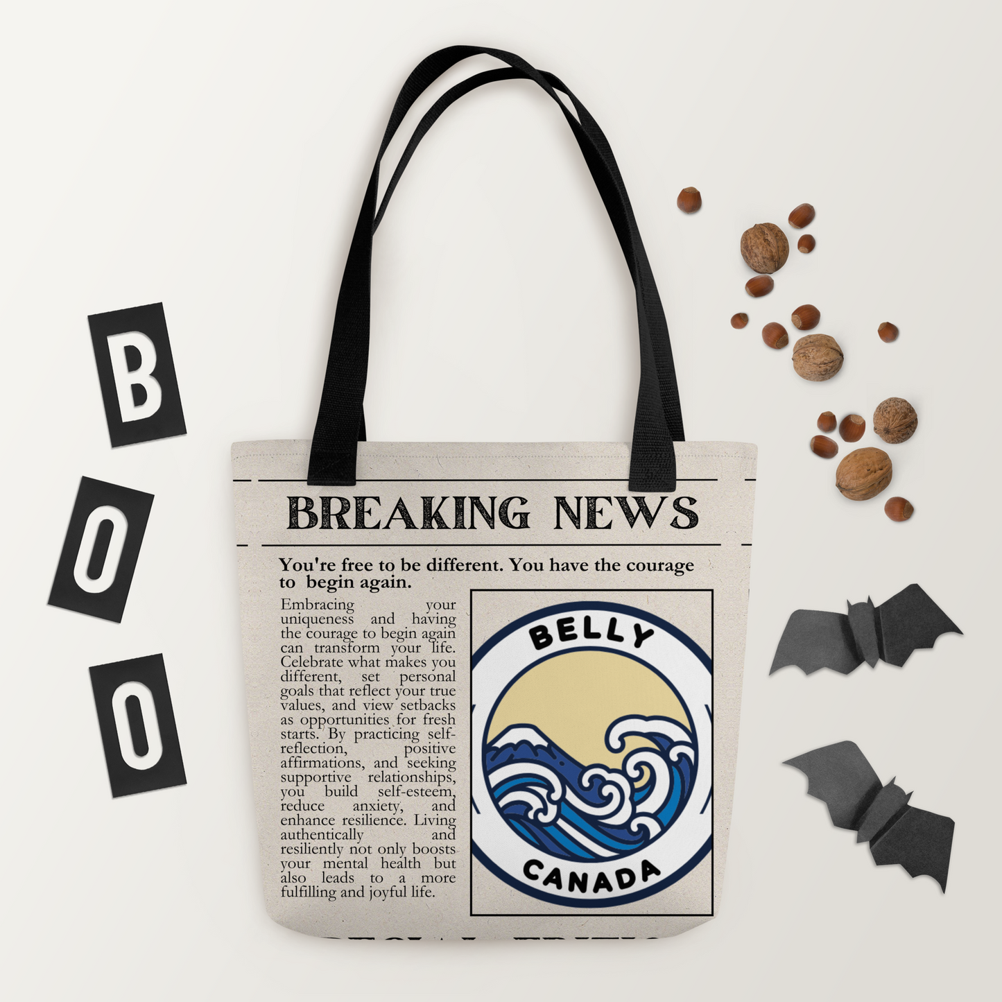 Breaking News Tote Bag