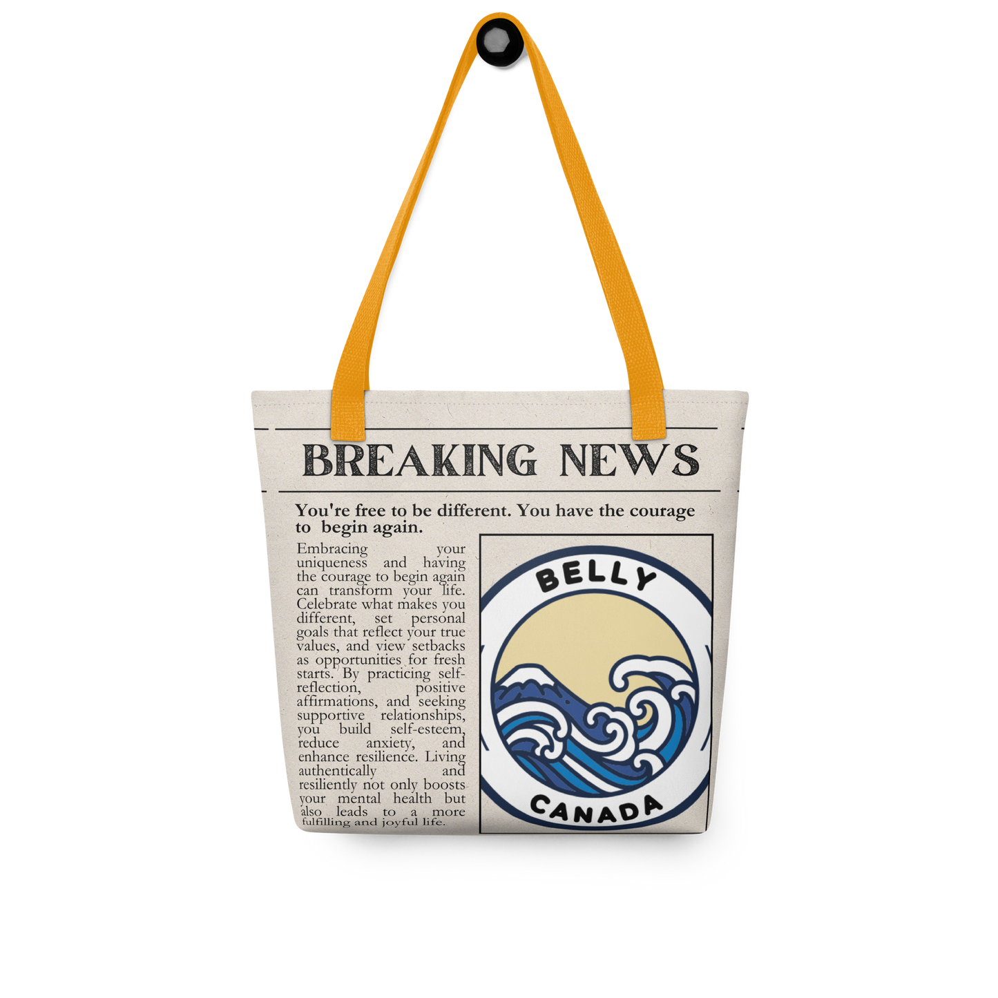 Breaking News Tote Bag