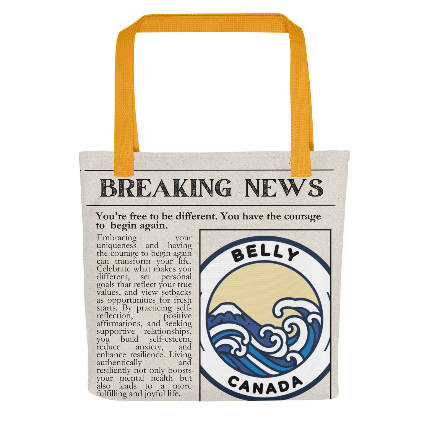 Breaking News Tote Bag