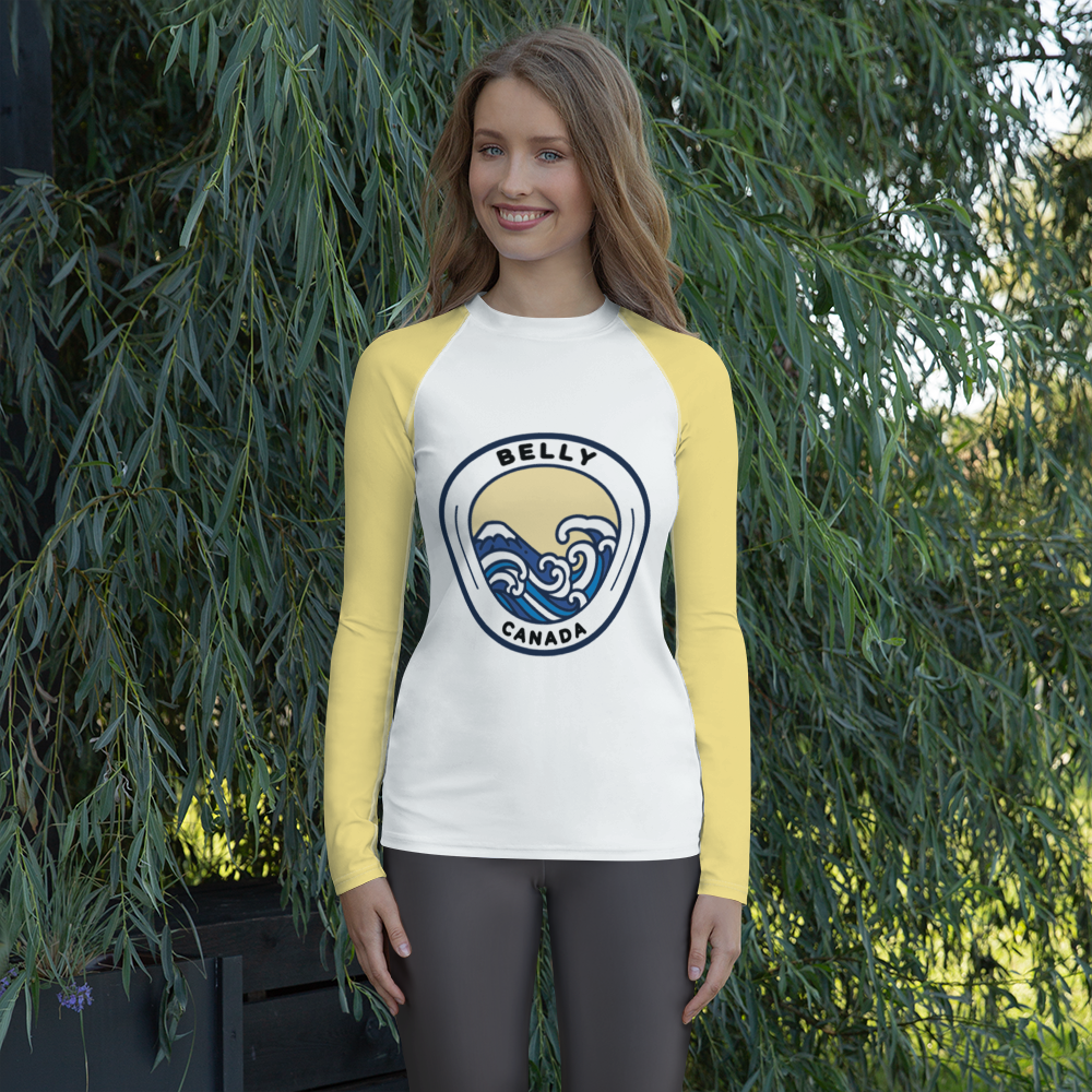 Women's Rash Guard w/ V2 Belly Logo