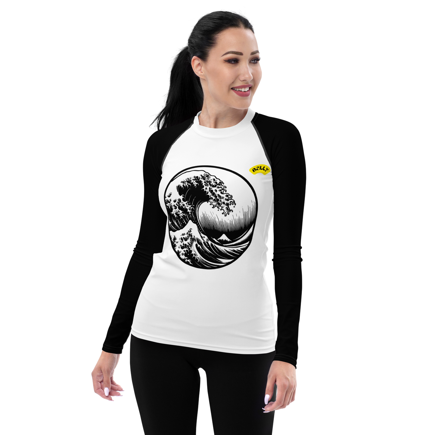 Rashguard Tidal Wave de Kanagawa pour femmes