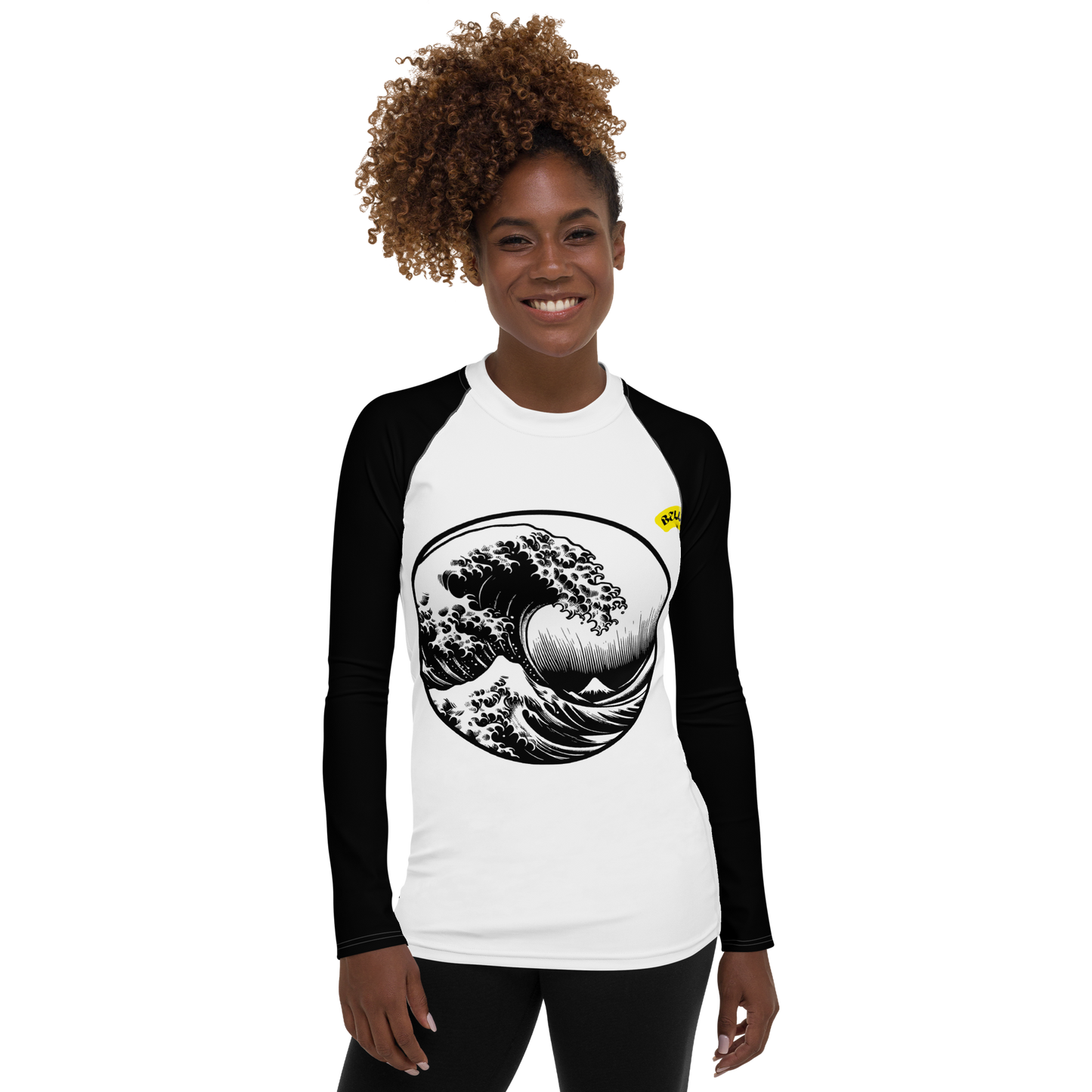 Rashguard Tidal Wave de Kanagawa pour femmes