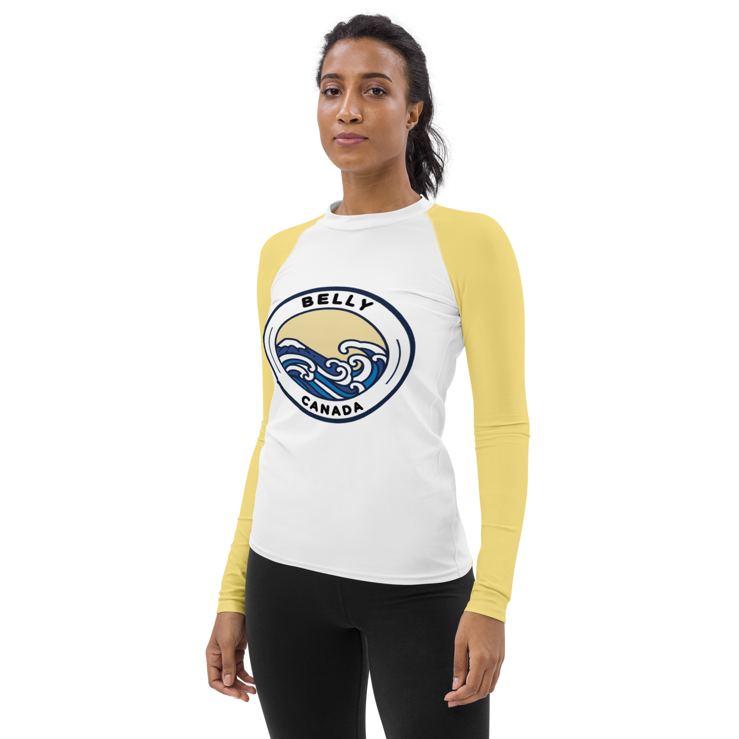 Women's Rash Guard w/ V2 Belly Logo