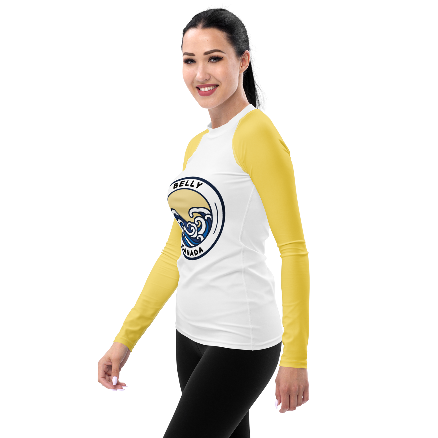 Women's Rash Guard w/ V2 Belly Logo